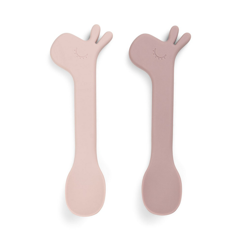 Done by deer silicone spoon 2-pack lalee - powder, , medium-null