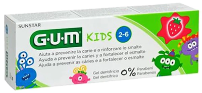 Gum kids 2-6, toothpaste, 50ml, , medium