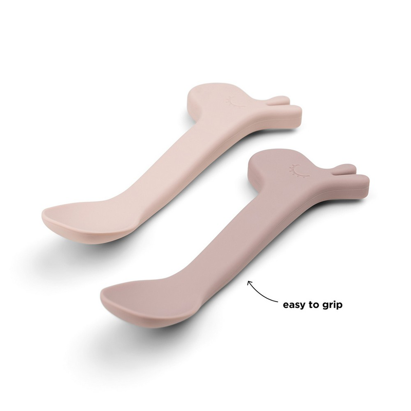Done by deer silicone spoon 2-pack lalee - powder, , medium-null
