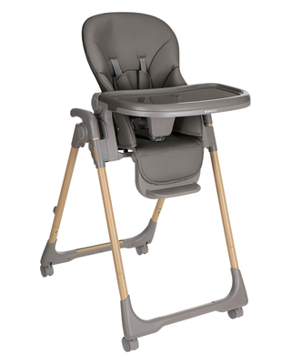 Kikka boo highchair olive dark grey, , medium