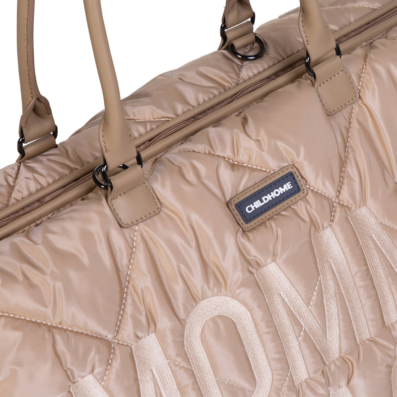 Childhome mommy bag - puffered beige, , medium-null