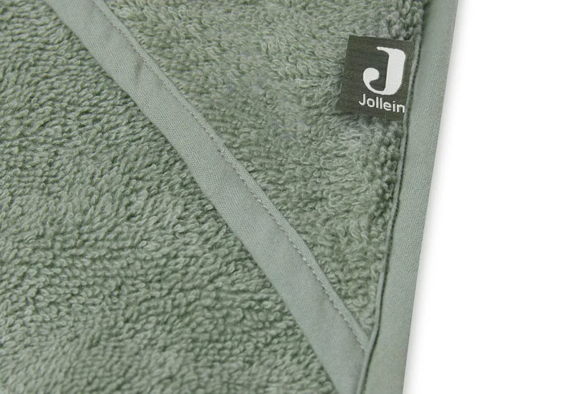 Jollein bathcape - ash green, , medium-null
