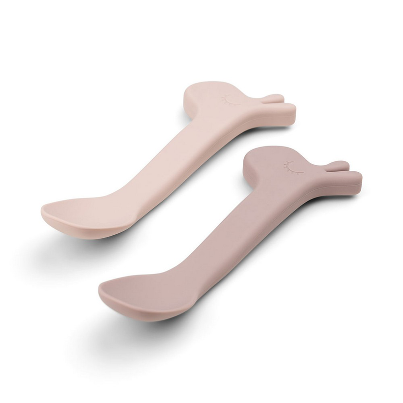 Done by deer silicone spoon 2-pack lalee - powder, , medium-null