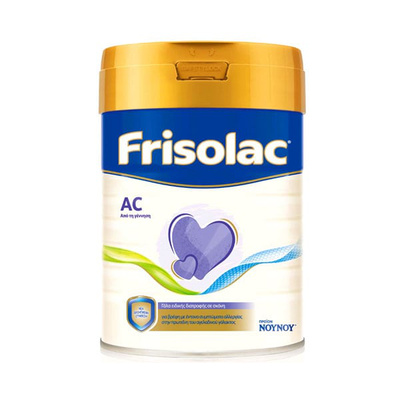 Frisolac ac | &gamma;ά&lambda;&alpha; &sigma;&epsilon; &sigma;&kappa;ό&nu;&eta; &gamma;&iota;&alpha; &beta;&rho;έ&phi;&eta; &sigma;&epsilon; &alpha;&lambda;&lambda;&epsilon;&rho;&gamma;&iota;&alpha; &sigma;&tau;&eta;&nu; &pi;&rho;&omega;&tau;&epsilon;ί&nu;&eta; &tau;&omicron;&upsilon; &alpha;&gamma;&epsilon;&lambda;&alpha;&delta;&iota;&nu;&omicron;ύ &gamma;ά&lambda;&alpha;&kappa;&tau;&omicron;&sigmaf; | 400gr, , medium