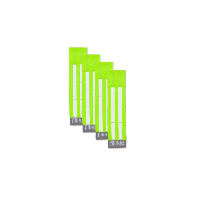 Fillikid reflector strap 4pc - neon, , medium-null