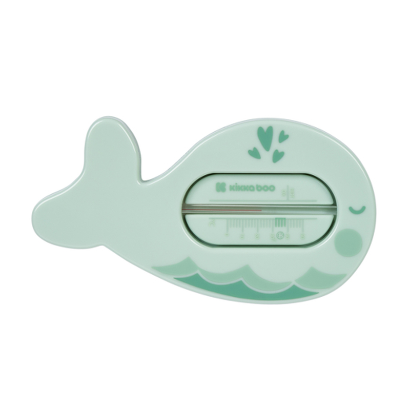Kikka boo bath thermometer whale mint, , medium-null