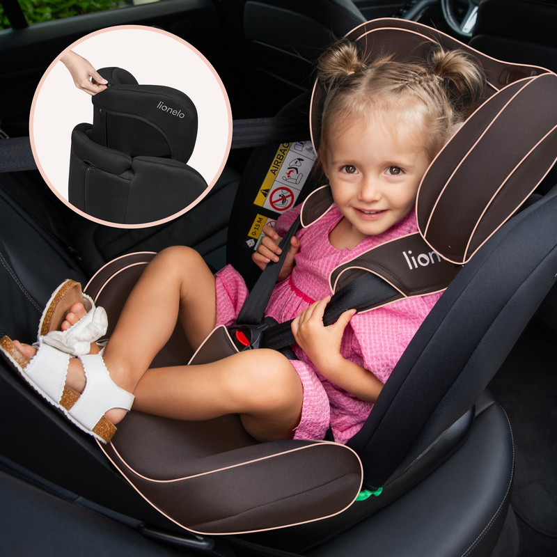 Bastiaan isofix 360&deg; i-size 40-150cm black carbon car seat, , medium-null