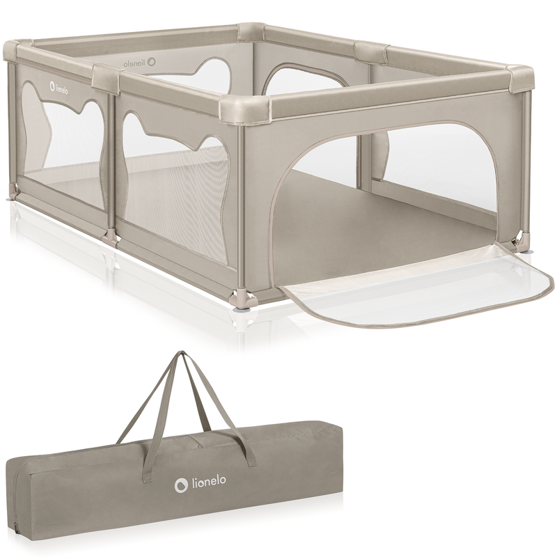 Willow beige sand playpen, , medium-null