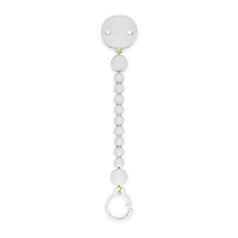 Suavinex colour Essence soother silicone clip - soft grey, , medium-null