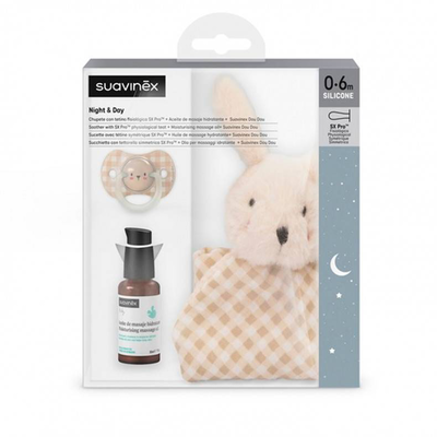 Suavinex day&night gift set - rabbit, , medium