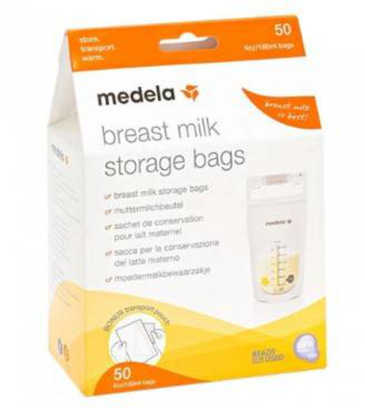 Medela milk storage bags 50pc, , medium-null