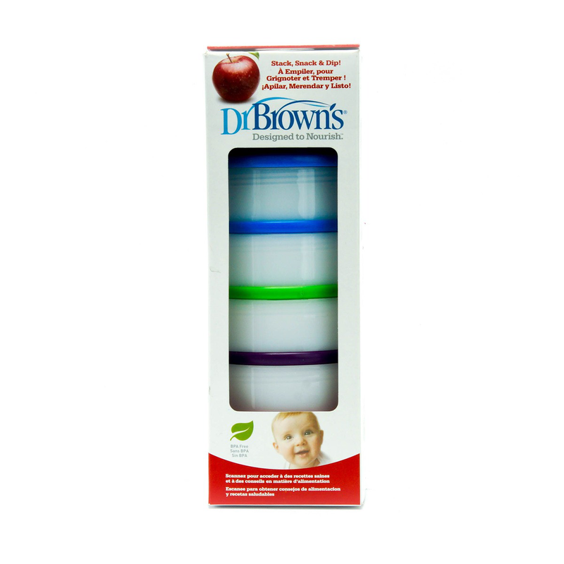 Dr. Browns stack , snack & dip 4 cups 6m+, , medium-null