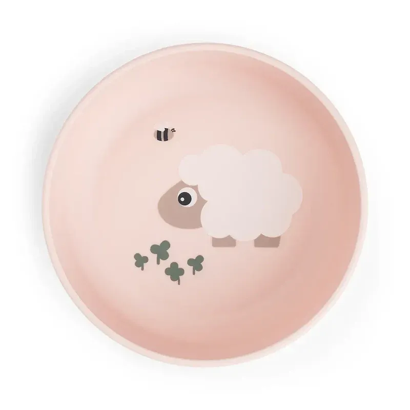 Done by deer foodie bowl tiny farm - powder, , medium-null