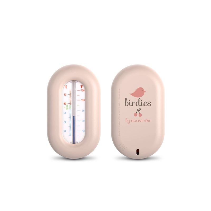 Suavinex baby bath thermometre - pink, , medium-null