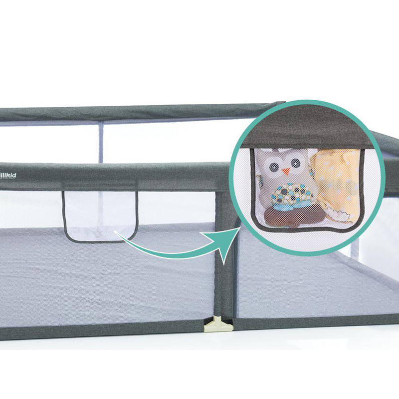 Fillikid playpen rio xl - grey, , medium-null