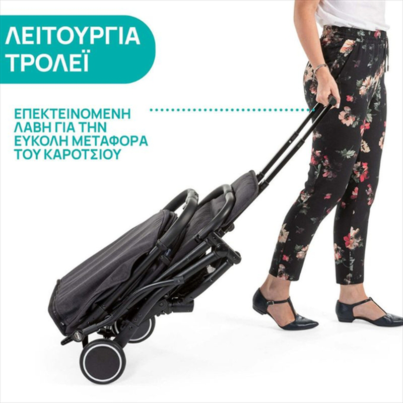 Chicco baby stroller trolleyme grey for up to 15kg o06-79865-85, , medium-null