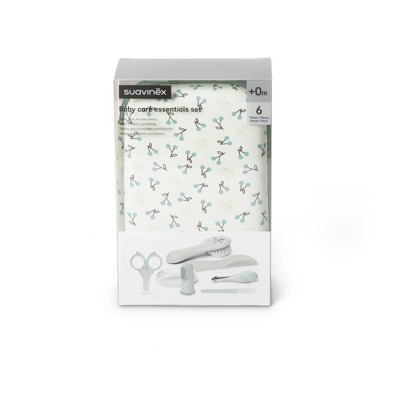 Suavinex birdies baby care set complete - green, , medium-null