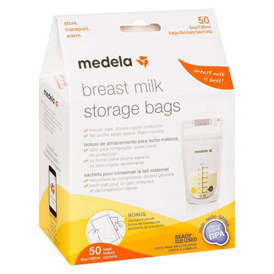 Medela breast milk storage bags x 50 pieces, , medium