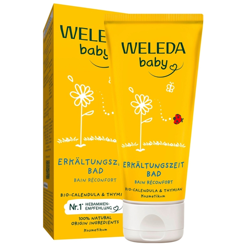 Weleda baby calendula cold time bath &alpha;&phi;&rho;ό&lambda;&omicron;&upsilon;&tau;&rho;&omicron; &kappa;&alpha;&tau;ά &tau;&omicron;&upsilon; &kappa;&rho;&upsilon;&omicron;&lambda;&omicron;&gamma;ή&mu;&alpha;&tau;&omicron;&sigmaf; 75 ml, , medium-null