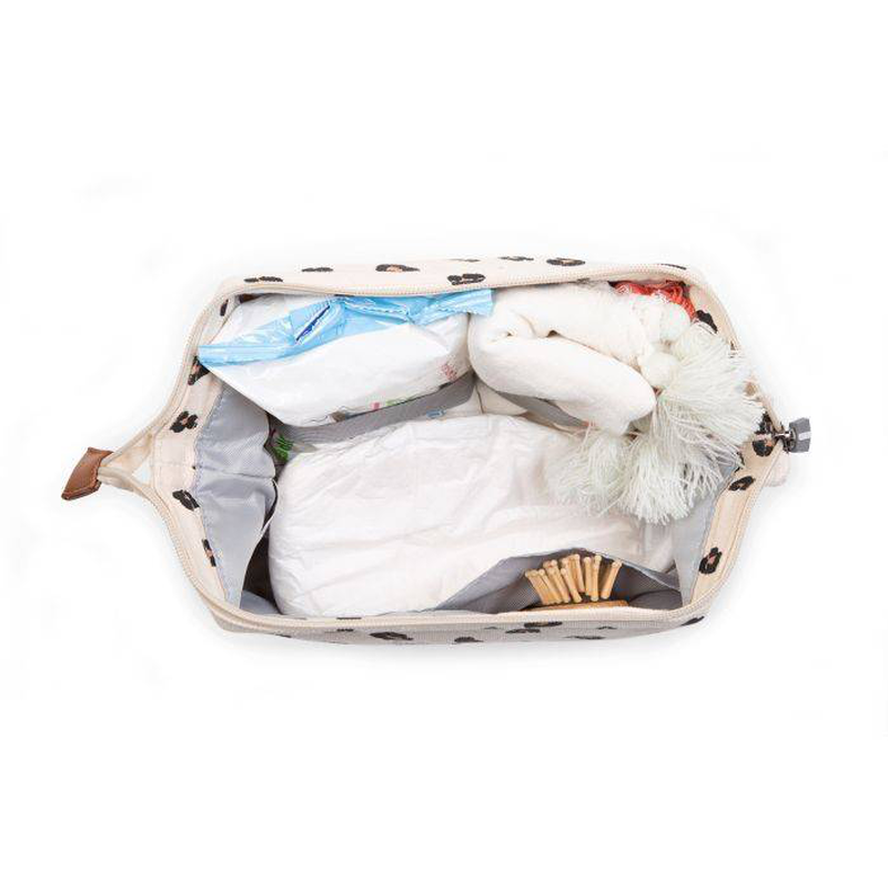 Childhome baby necessities - canvas leopard, , medium-null