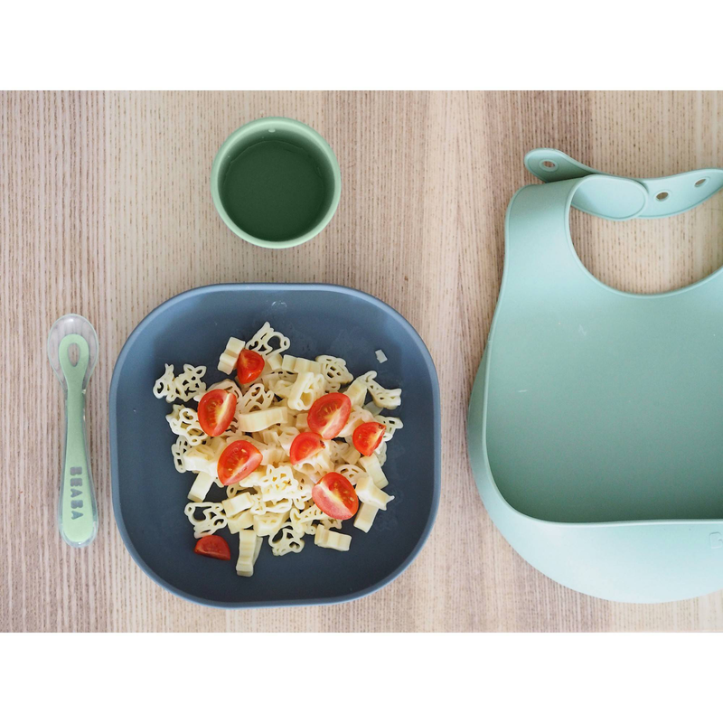 Beaba silicone meal set 4pcs - mineral s, , medium-null