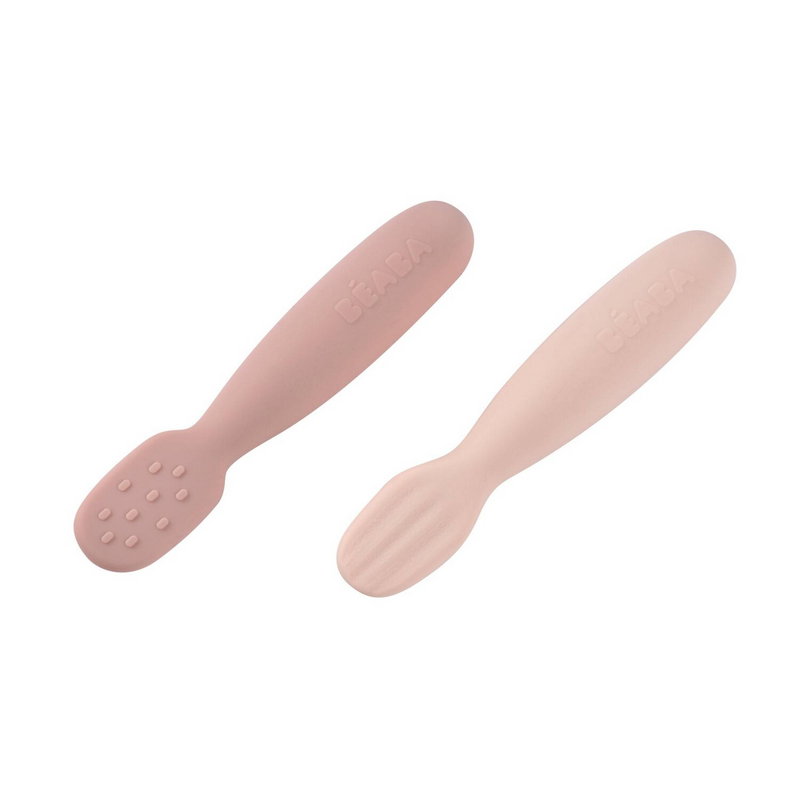 Beaba prespoon set of 2 - cotton candy/marshmallow, , medium-null