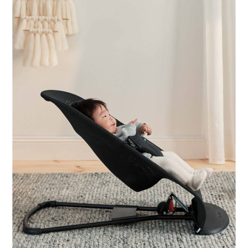 Babybjorn bouncer - bliss mesh black s, , medium-null