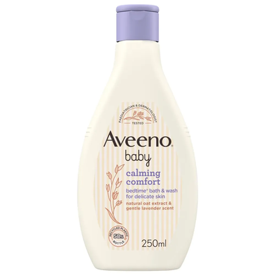 Aveeno baby calming comfort bath wash 250ml, , medium