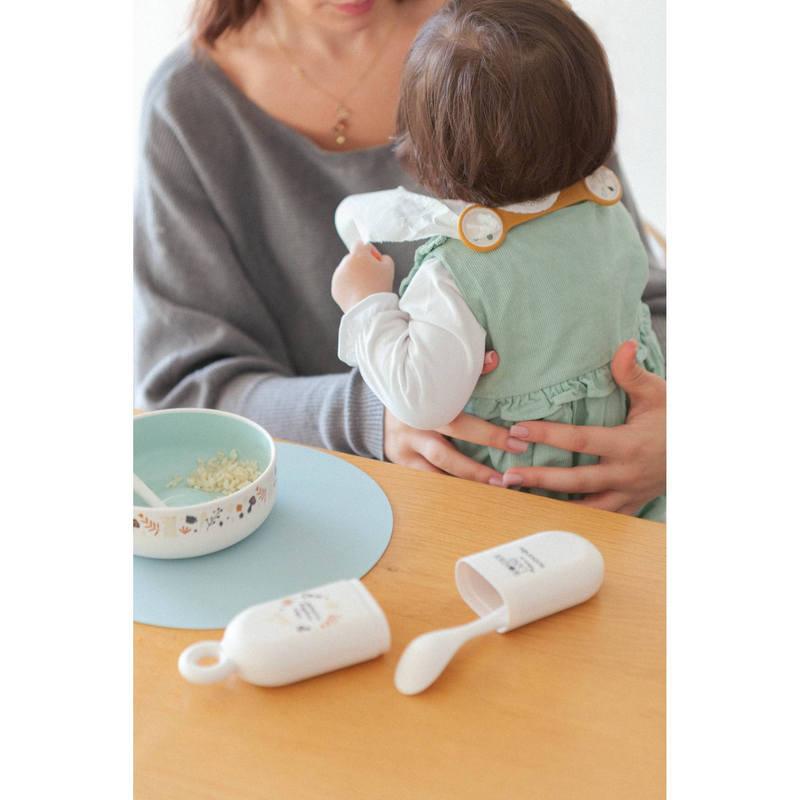 Suavinex wonderland cutlery set on the go +4m - neutral, , medium-null