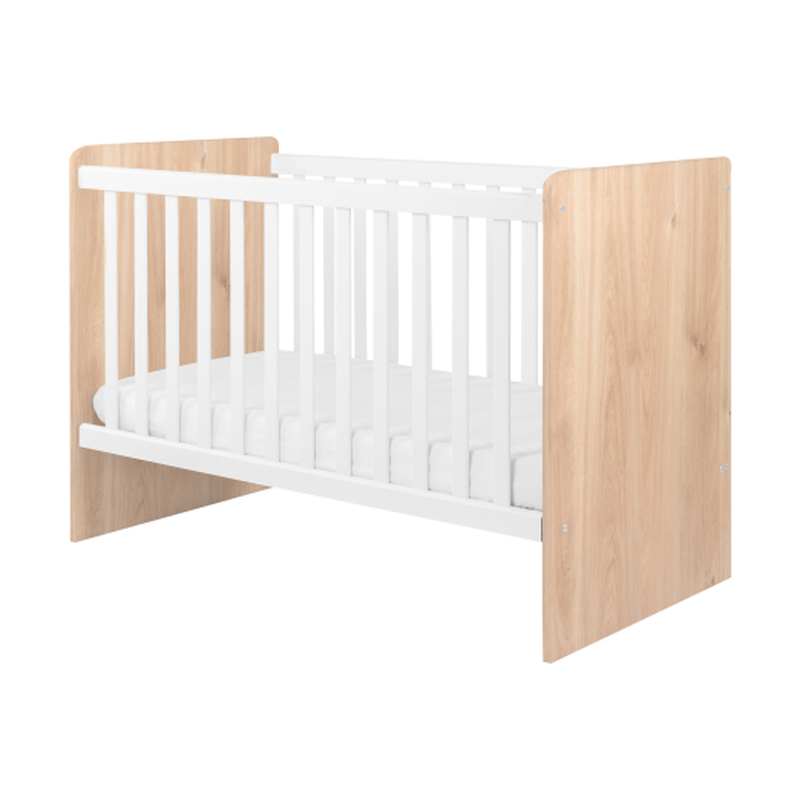 Kikka boo chipboard baby cot ayla 60/120 wood, , medium-null