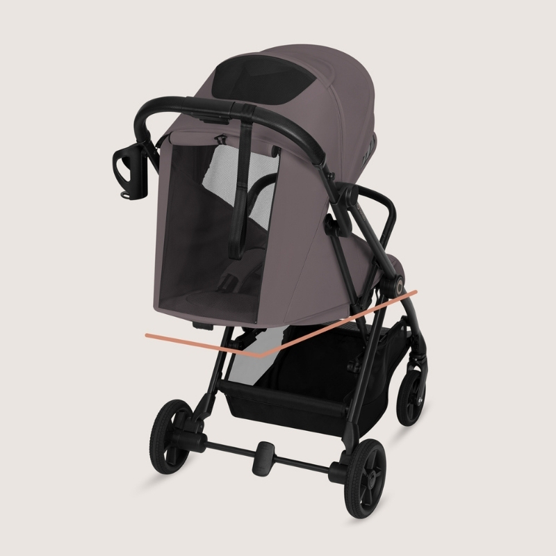 Tansi beige taupe stroller-null