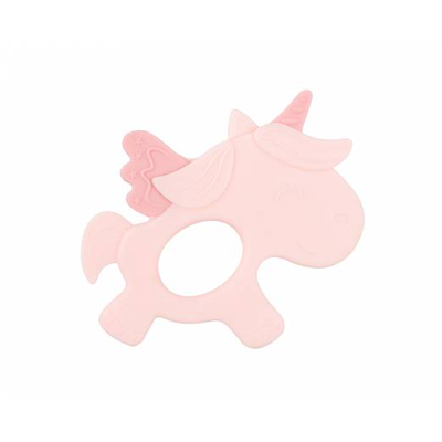 Kikka boo silicone teether unicorn pink, , medium