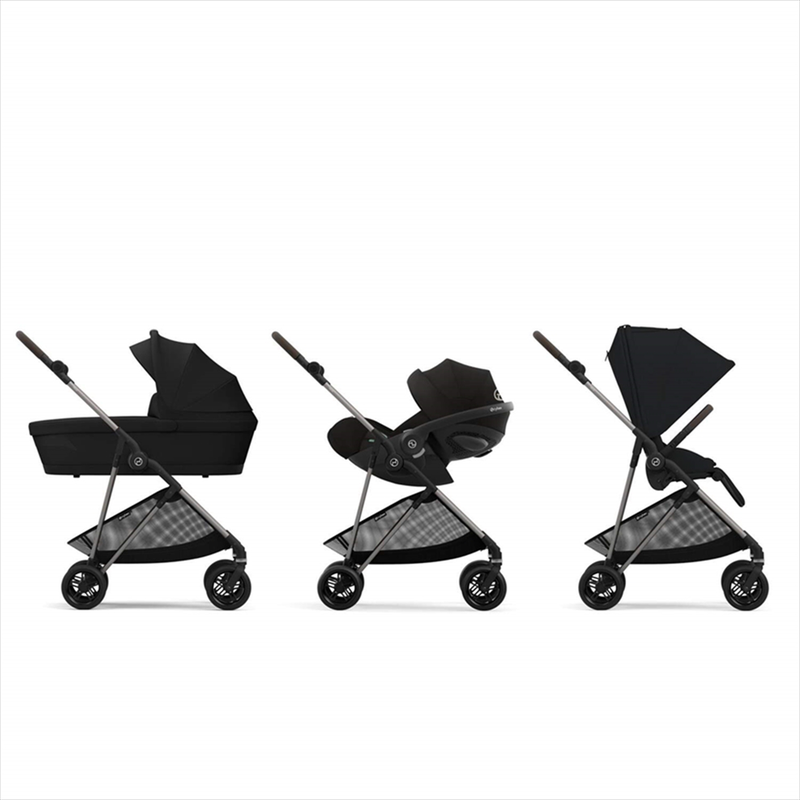 Cybex melio b magic black black, , medium-null