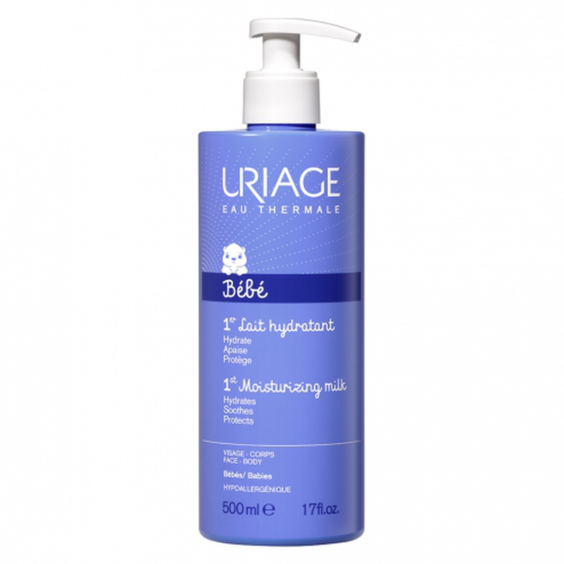 Uriage bebe 1st moisturizing milk 500ml, , medium-null