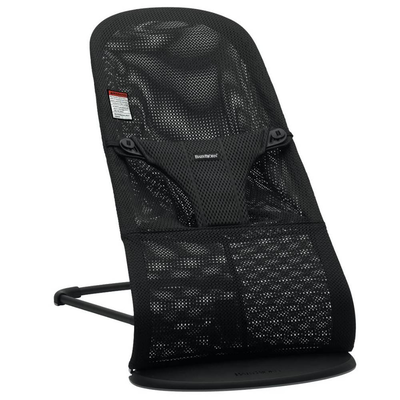 Babybjorn bouncer - bliss mesh black s, , medium