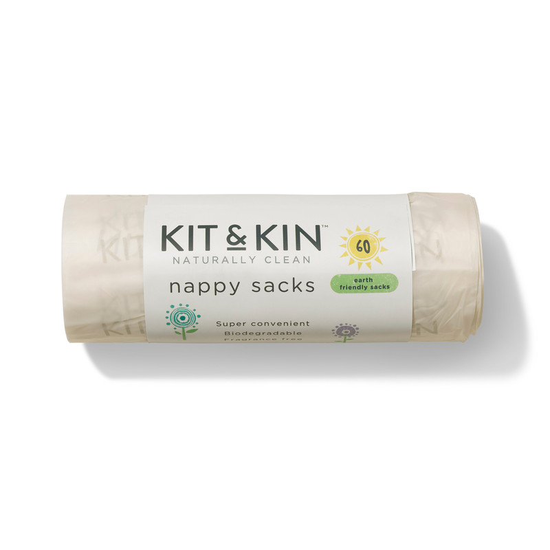 Kit & kin biodegradable nappy sacks-null