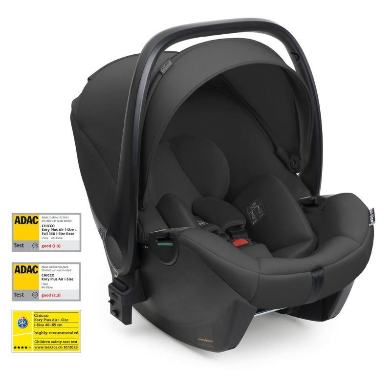 Chicco kory plus i-size car seat for children 40-85 cm black satin r01-87146-45, , medium-null