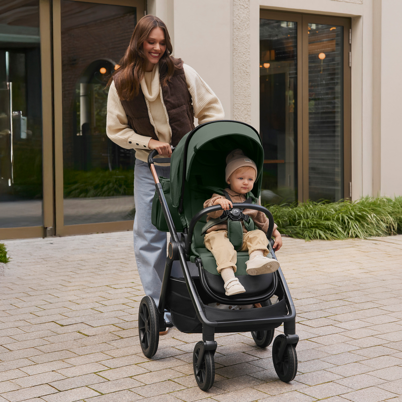 Layla 2 in 1 beige sand stroller, , medium-null