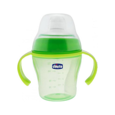 Chicco &mu;&alpha;&lambda;&alpha;&kappa;ό &kappa;ύ&pi;&epsilon;&lambda;&lambda;&omicron;, soft cup 6m+ &pi;&rho;ά&sigma;&iota;&nu;&omicron;, , medium