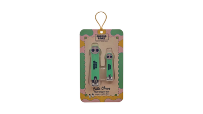 Cheesecake nail clipper duo pack green cat, , medium