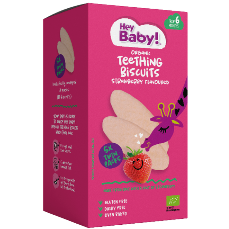 Hey baby! | organic teething biscuits strawberry flavoured &beta;&iota;&omicron;&lambda;&omicron;&gamma;&iota;&kappa;έ&sigmaf; &rho;&upsilon;&zeta;&omicron;&gamma;&kappa;&omicron;&phi;&rho;έ&tau;&epsilon;&sigmaf; &mu;&epsilon; &gamma;&epsilon;ύ&sigma;&eta; &phi;&rho;ά&omicron;&upsilon;&lambda;&alpha; | 21g, , medium-null