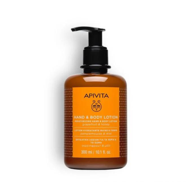 Apivita hand & body lotion 300ml, , medium-null