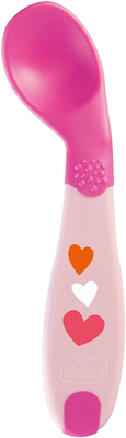 Chicco baby's first spoon pink 8m+, , medium