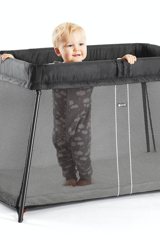 Babybjorn travel cot light - black, , medium-null