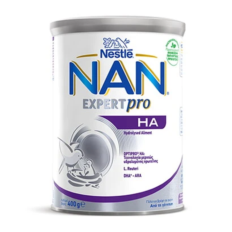 Nan expert pro h.a - l.r, milk, 400gr x 0m+, , medium-null