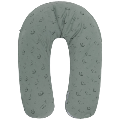 Fillikid nursing pillow jersey - whale green, , medium