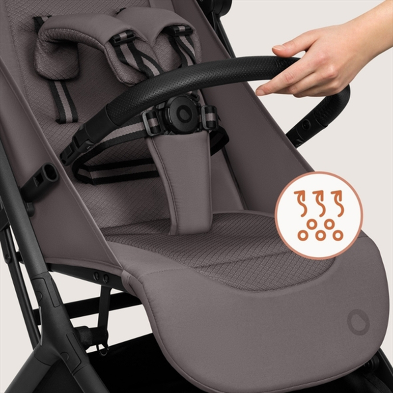 Sia beige taupe stroller-null