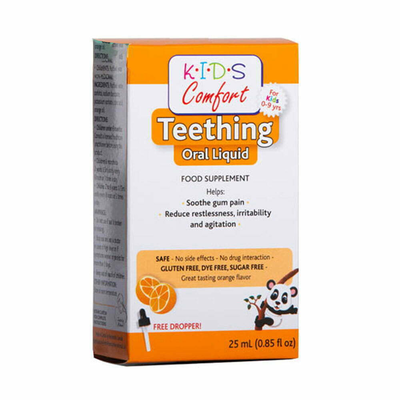 Kids comfort teething 25ml liq dropper, dropper, , medium