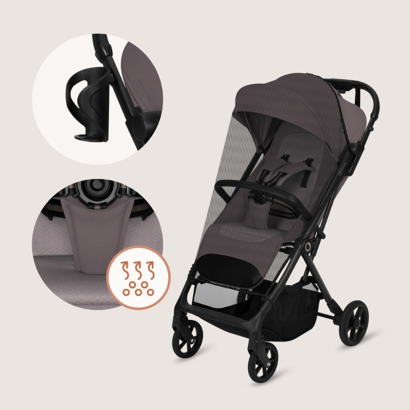 Tansi beige taupe stroller-null