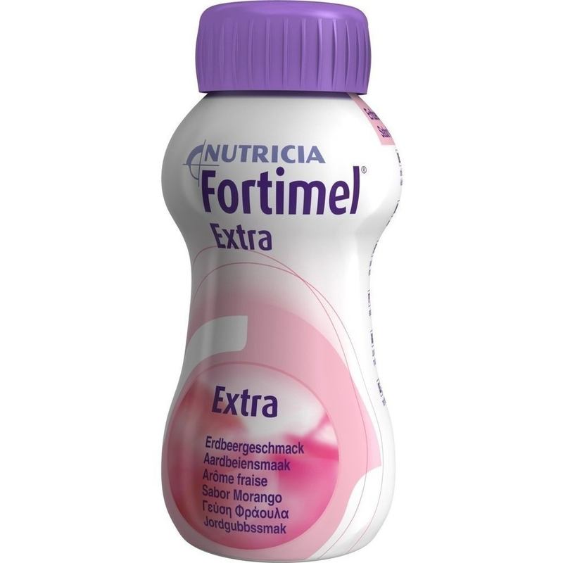 Nutricia fortimel protein (extra) strawberry, juice, 200ml, , medium-null